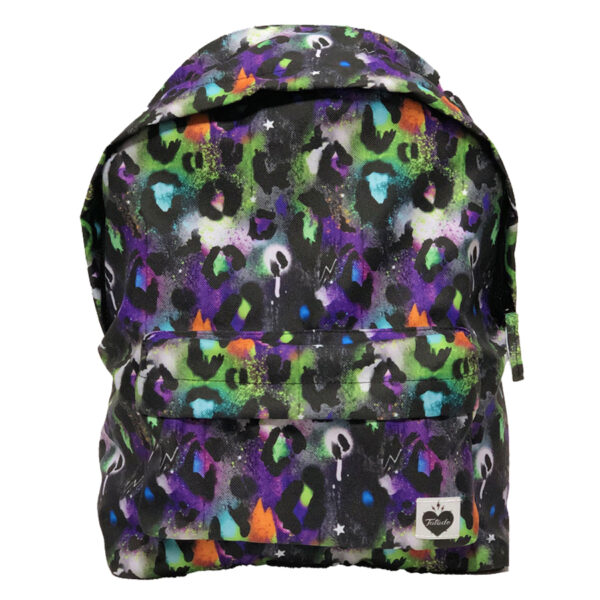 SAC A DOS Green Leopard