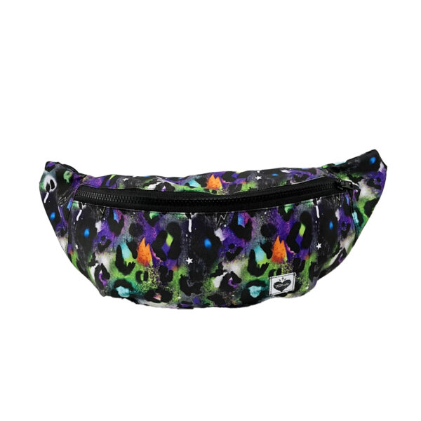 Sac Banane Green Leopard