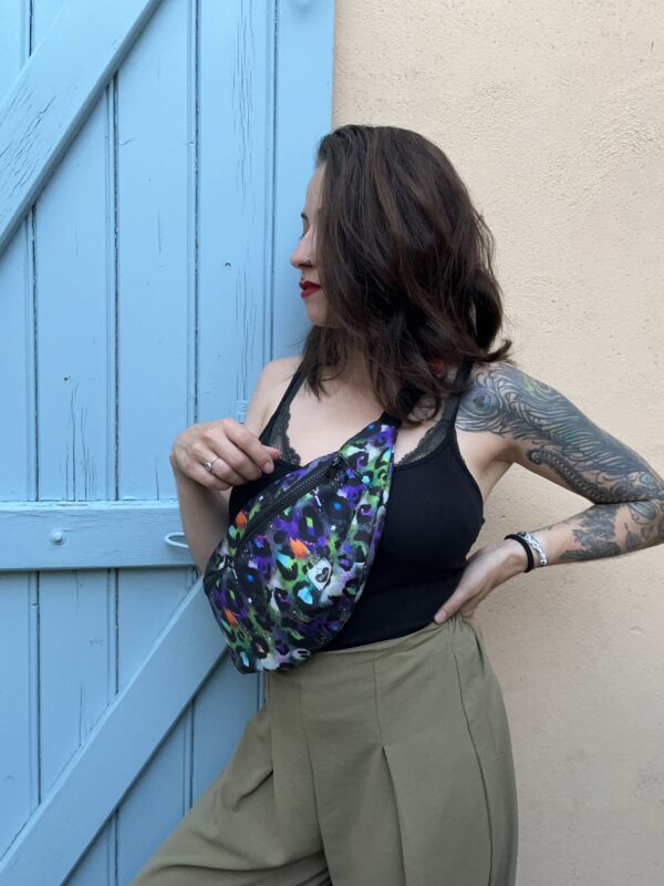 Sac Banane Green Leopard – Image 2