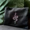 Pochette Velours Serpent Mystique Grand format