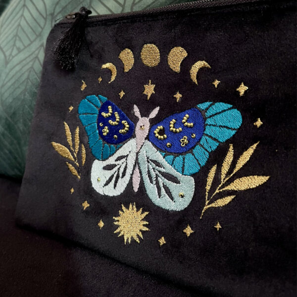 Pochette Velours Belle de Nuit Petit format – Image 2