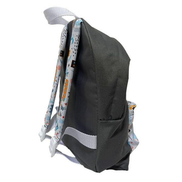 SAC À DOS Funny Wild gris Foncé – Image 2