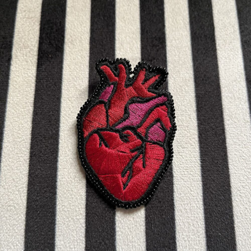Broche Coeur Organe