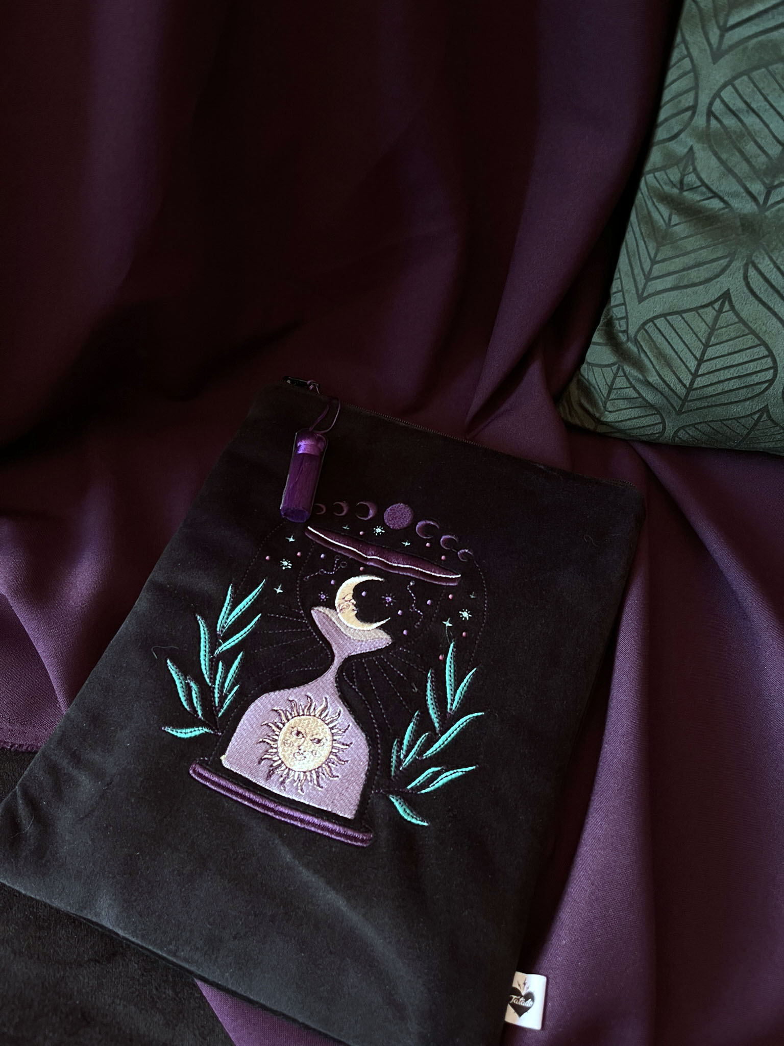 Pochette à livre "Time of magic ” - ✨Sablier ✨ – Image 3