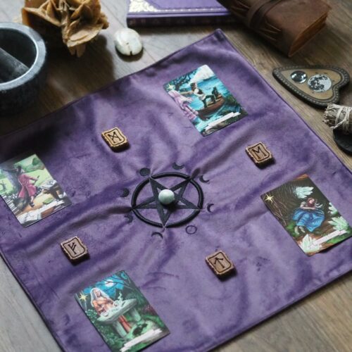 Tapis de tirage : 💜🔮Divination🔮💜 GABRIELLE LARTIGUE x TATADO