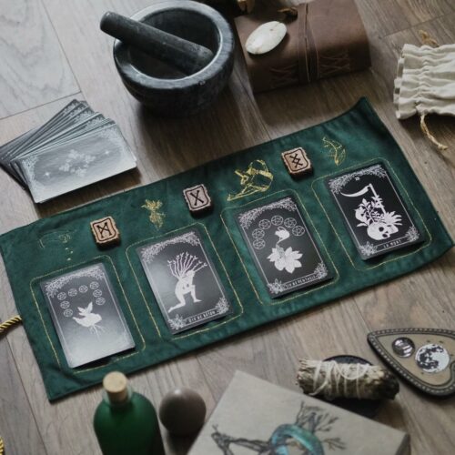 Tapis de tirage : ✨Magie Verte✨ GABRIELLE LARTIGUE x TATADO