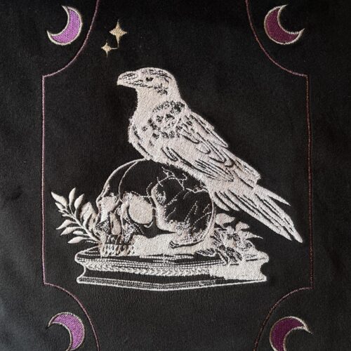 Pochette d'ordinateur Corbeau - Ludivine B-
