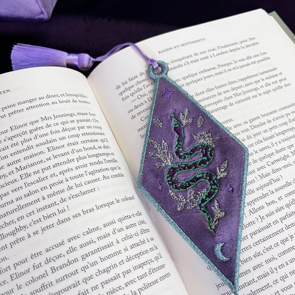 Marque page Serpent